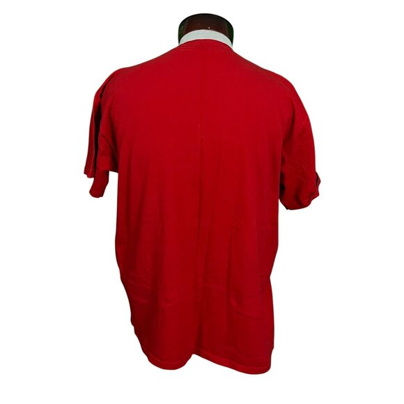 Monkey Junkie Anaheim Angles Red T-Shirt Fruit Of The Loom Baseball 2002 Size XL - Picture 6 of 7